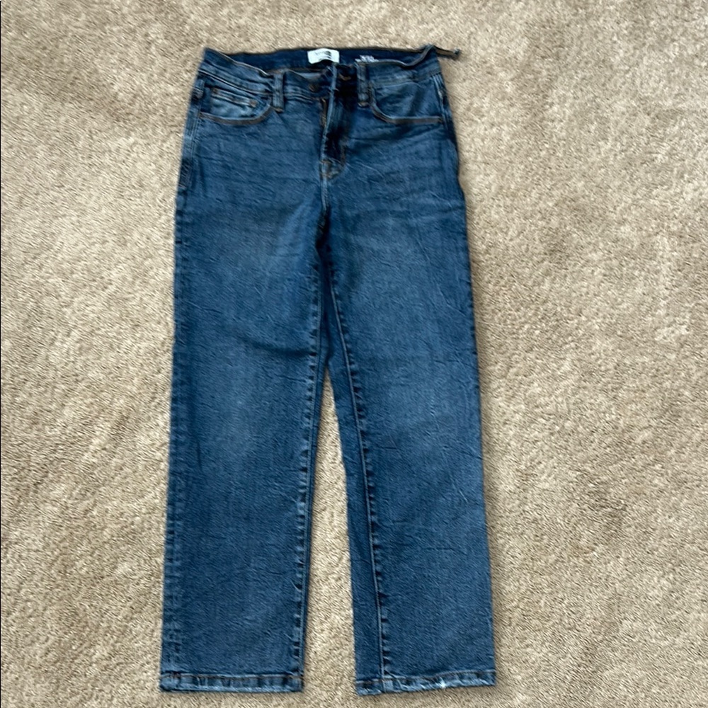 Kensie “The Ella” high rise straight jeans